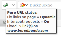 Pure URL toolbar screenshot, on